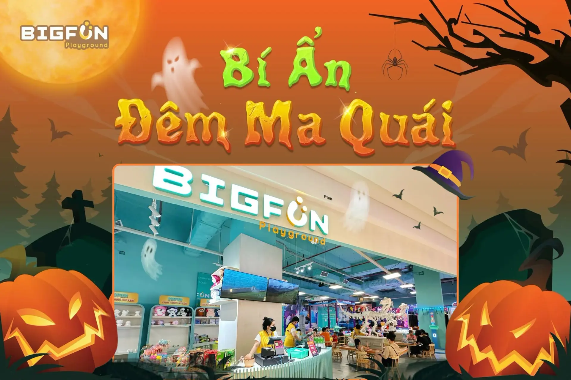 Halloween Big Fun 2026: 5 trải nghiệm hóa trang vui cho cả nhà