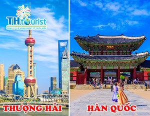 DU LỊCH LIÊN TUYẾN: THƯỢNG HẢI - HÀN QUỐC 2019