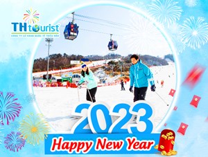 DU LỊCH HÀN QUỐC: SEOUL - NAMI - LOTTE WORLD - TRƯỢT TUYẾT (MÙNG 2 TẾT 2023)