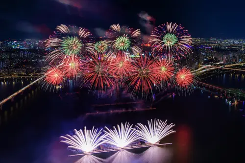 Lễ hội pháo hoa Seoul – Bầu trời rực rỡ mùa thu xứ Hàn